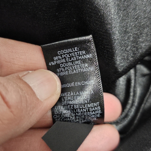 Express Black & White Stipe Pleated Sheath Mini Dress Size 6 - Picture 8 of 9